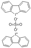 硫酸ジフェニレンヨードニウム 化学構造式
