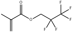 1H,1H-全氟丙基甲基丙烯酸酯 结构式