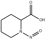 1-ニトロソ-2-ピペリジンカルボン酸 化学構造式