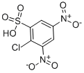 2-クロロ-3,5-ジニトロベンゼンスルホン酸 化学構造式