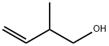 2-メチル-3-ブテン-1-オール 化学構造式