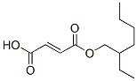 2-ブテン二酸水素1-(2-エチルヘキシル) 化学構造式