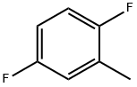1,4-ジフルオロ-2-メチルベンゼン 化学構造式