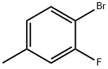 4-ブロモ-3-フルオロトルエン 化学構造式