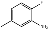 2-フルオロ-5-メチルアニリン 化学構造式