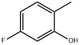 5-フルオロ-o-クレゾール 化学構造式