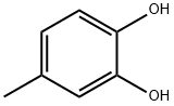 4-メチルカテコール 化学構造式