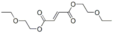 bis(2-ethoxyethyl) fumarate Structure