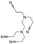 3,3',3'',3'''-(Ethylenebisnitrilo)tetrakispropanenitrile Structure