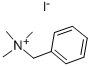 N,N,N-トリメチルベンゼンメタンアミニウム·ヨージド 化学構造式