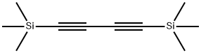 1,4-ビス(トリメチルシリル)-1,3-ブタジイン 化学構造式