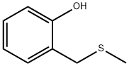 O-[(甲硫基)甲基]苯酚, 4526-41-4, 结构式