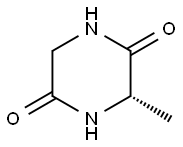 CYCLO(-ALA-GLY), 4526-77-6, 结构式