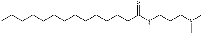 N-[3-(dimethylamino)propyl]myristamide Structure