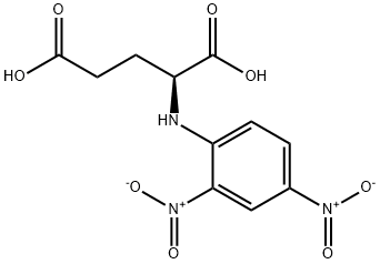 N-(2,4-Dinitrophenyl)-L-glutamic acid Struktur