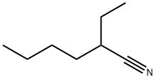2-乙基己腈, 4528-39-6, 结构式