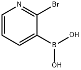 2-溴吡啶-3-硼酸 结构式