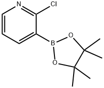 2-氯-3-(4,4,5,5-四甲基-1,3,2-二杂氧戊硼烷-2-基)吡啶, 452972-11-1, 结构式