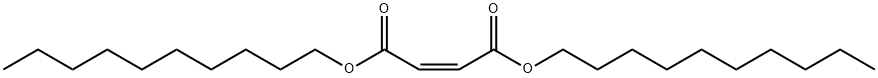 马来酸二癸酯, 45298-06-4, 结构式