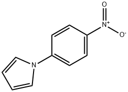 1-(4-ニトロフェニル)ピロール 化学構造式