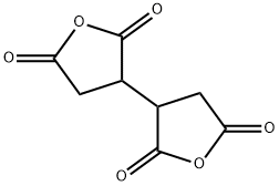 1,2,3,4-丁烷四羧酸二酐, 4534-73-0, 结构式