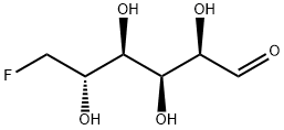 6-deoxy-6-fluoroglucose, 4536-08-7, 结构式