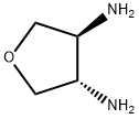 3,4-Furandiamine,tetrahydro-,(3S,4S)-(9CI) Structure