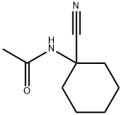 N-(1-CYANOCYCLOHEXYL)ACETAMIDE Structure