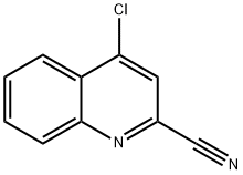 4-chloroquinoline-2-carbonitrile Struktur