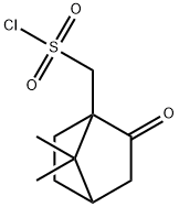 (7,7-DIMETHYL-2-OXO-BICYCLO[2.2.1]HEPT-1-YL)-METHANESULFONYL CHLORIDE Struktur