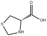 D-THIAZOLIDINE-4-CARBOXYLIC ACID Structure