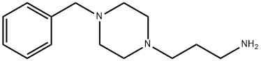 1-(3-氨基丙基)-4-苄基哌嗪, 4553-27-9, 结构式