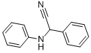 (フェニルアミノ)フェニルアセトニトリル 化学構造式