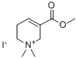 arecoline methiodide Struktur