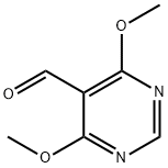 4,6-diMethoxypyriMidine-5-carbaldehyde Struktur