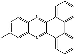 7-METHYL-1,2,3,4-DIBENZOPHENAZINE� Struktur