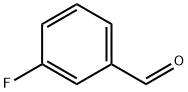 3-フルオロベンズアルデヒド 化学構造式