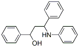 3-anilino-1,3-diphenyl-1-propanol 结构式