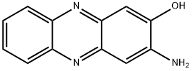 2-氨基-3-羟基吩嗪, 4569-77-1, 结构式