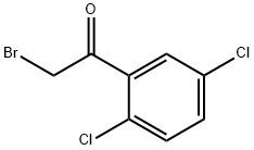 2-溴-1-(2,5-二氯苯基)乙酮, 4571-25-9, 结构式