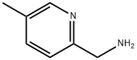 (5-メチルピリジン-2-イル)メタンアミン 化学構造式