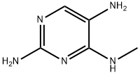 2,4,5-Pyrimidinetriamine, N4-methyl- (9CI) Structure