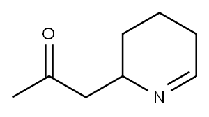 2-Propanone, 1-(2,3,4,5-tetrahydro-2-pyridinyl)- (9CI) Structure