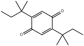 2,5-DI-TERT-AMYLBENZOQUINONE Struktur
