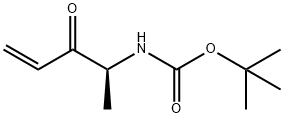 Carbamic acid, [(1S)-1-methyl-2-oxo-3-butenyl]-, 1,1-dimethylethyl ester (9CI) Structure