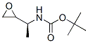 Carbamic acid, [(1S)-1-oxiranylethyl]-, 1,1-dimethylethyl ester (9CI) Structure