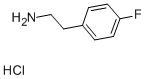4-氟苯乙胺 结构式