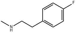 2-(4-氟苯)-N-甲基乙胺, 459-28-9, 结构式