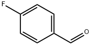 4-フルオロベンズアルデヒド 化学構造式