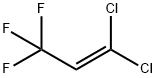 1,1-DICHLORO-3,3,3-TRIFLUORO-1-PROPENE Struktur